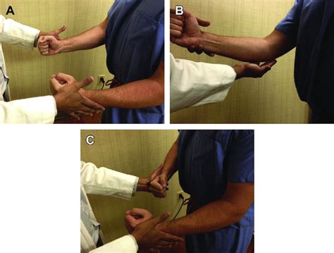 scratch collapse test|ulnar nerve entrapment test.